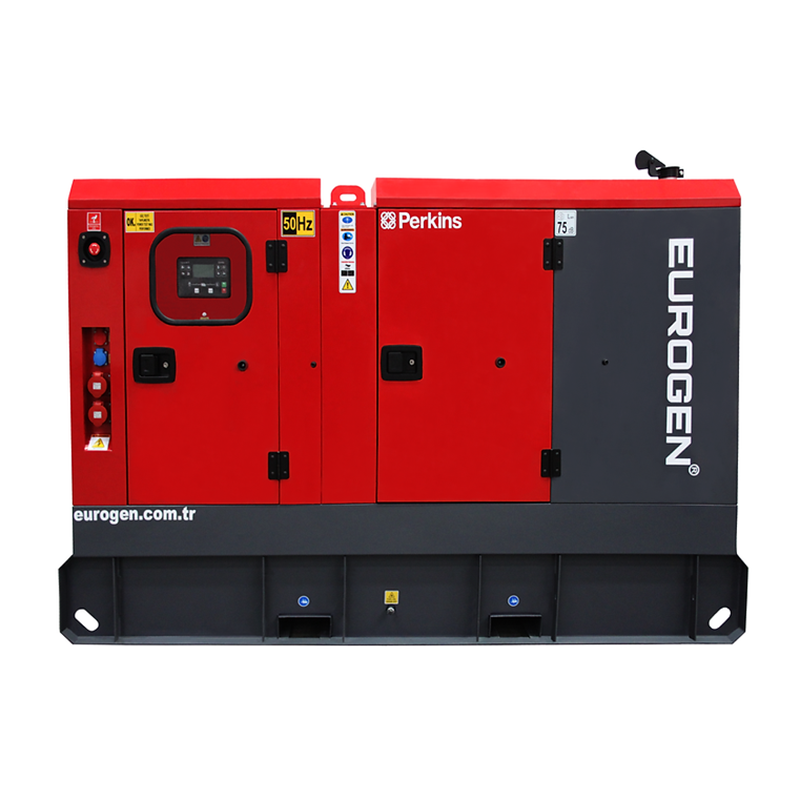 Генератор дизельний EUROGEN ECG-66-TH-50 66 кВА, 3 фази, електростартер
